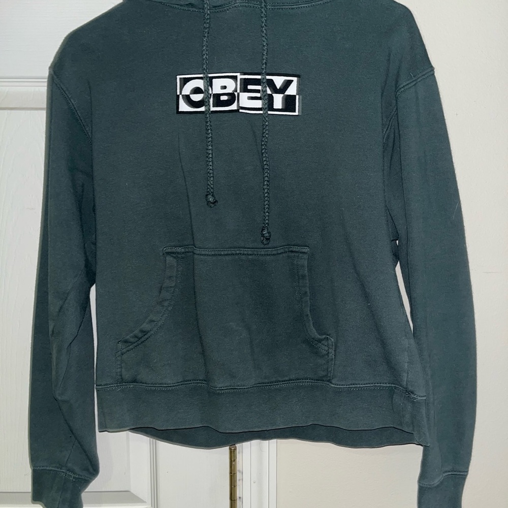 Obey Forest Green Pullover